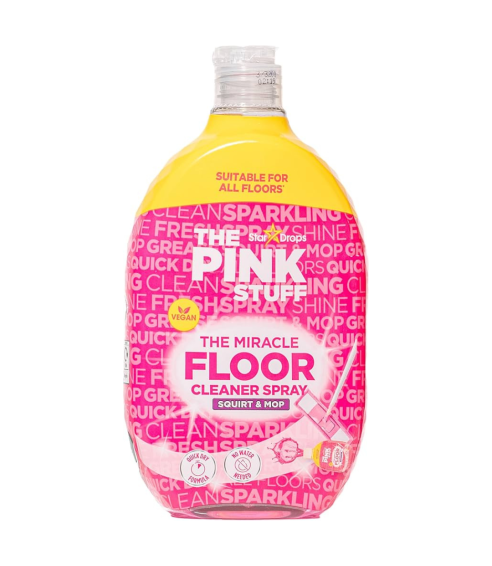 Grindų ploviklis „The Pink Stuff miracle floor cleaner“. Valikliai