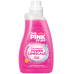 Kalkių valiklis skalbimo mašinai „Limescale Gel The Pink Stuff“. Valikliai. Kalkių valiklis „the pink stuff“, skirtas susidoroti su sunkiomis kalkių nuosėdomis.