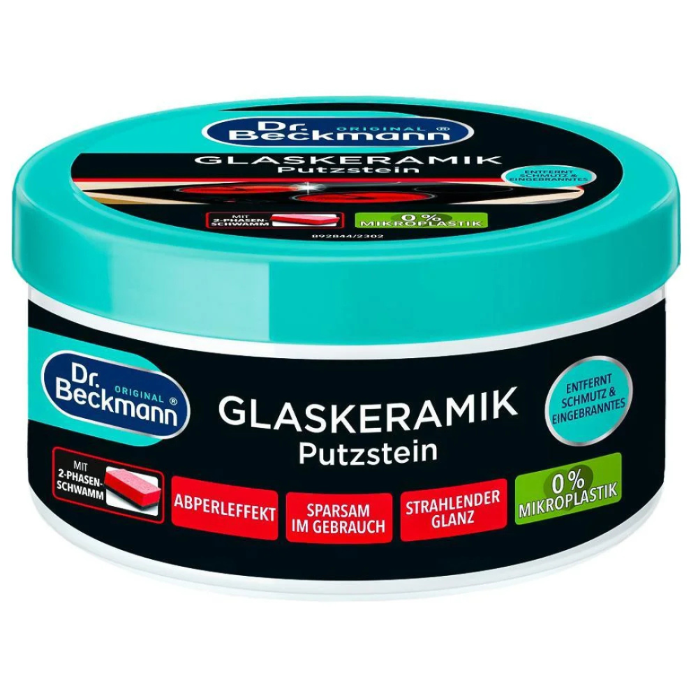 Valymo pasta „Cleaning paste Dr. Beckmann“. Valikliai. Stiprioms dėmėms ir nešvarumams valyti skirta valomoji pasta - galingas, bet švelnus sprendimas, kad paviršiai būtų spindinčiai švarūs.