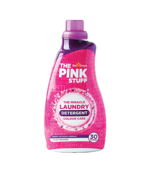 Skalbimo gelis „The Pink Stuff Washing gel“. Valikliai