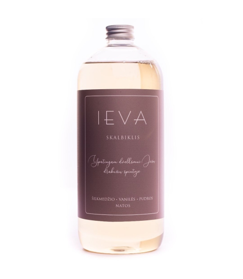 Ieva skalbiklis „Detergent Silk Vanilla“. Valikliai