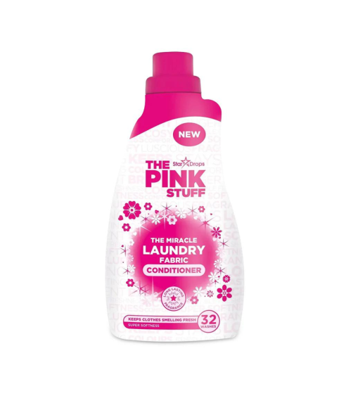 Skalbinių minkštiklis „The Pink Stuff Conditioner“. Valikliai