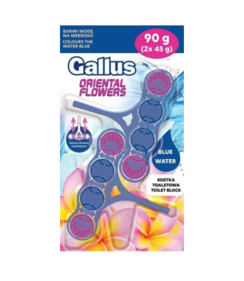 Tualeto gaiviklis „Oriental Flowers Gallus“. Valikliai