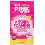 Tualeto valymo milteliai „WC powder“. Wc valymo milteliai „the pink stuff“, kad tualetas blizgėtų.