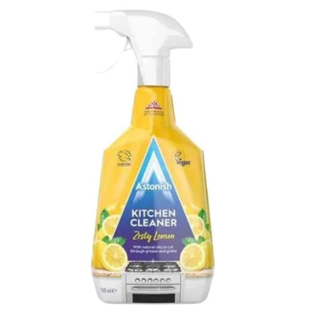 Virtuvės valiklis „Kitchen cleaner zesty lemon“. Valikliai. Gaivaus citrinų kvapo virtuvės valiklis veiksmingai susidoroja su riebalais ir nešvarumais, todėl paviršiai tampa spindinčiai švarūs.